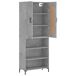 Aparador alto - Mueble de almacenamiento 69 Aparador alto - Mueble de almacenamiento 69 Gris