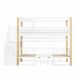Cama alta para niños Cama alta para niños Natural/ Blanco