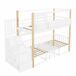 Cama alta para niños Cama alta para niños Natural/ Blanco