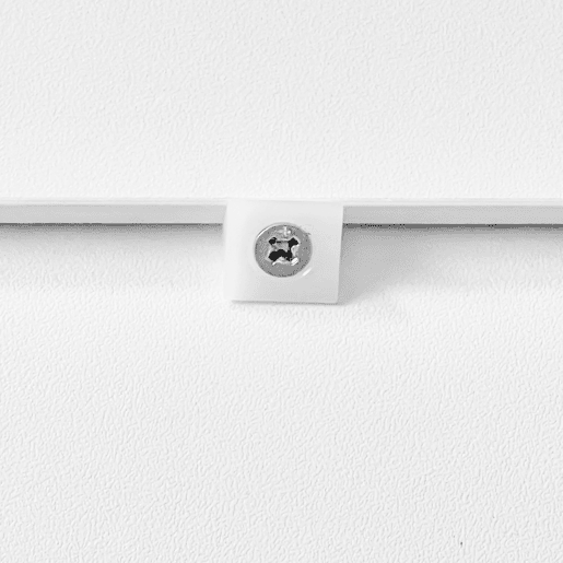 Aparador 160x40x80 cm - 2 portas, metal, pernas com estrutura - Branco
