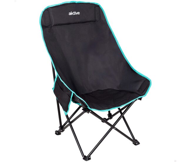 Aktive silla plegable camping 55x45x90 cm con bolsa transporte