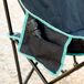 Aktive - Silla plegable camping acero antivuelco Aktive - Silla plegable camping acero antivuelco Negro