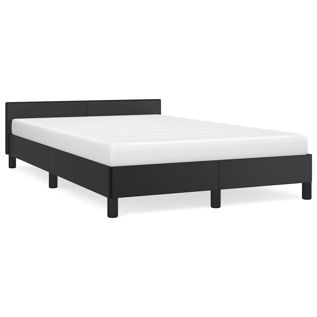 Estructura De Cama 126x207 Negro