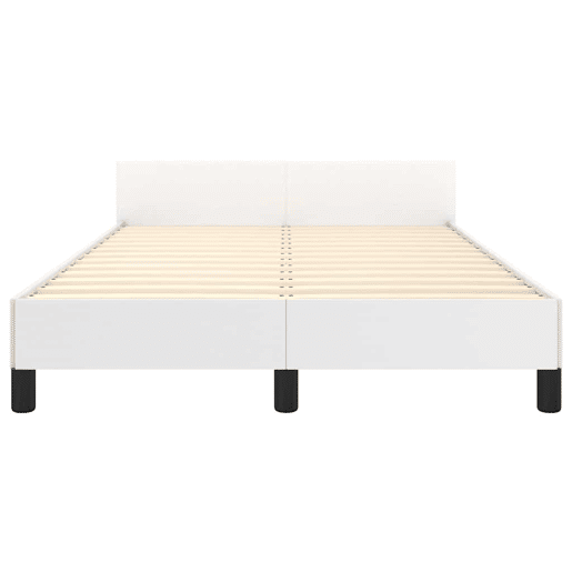 Estrutura De Cama Dupla para adultos c cabeceira - 120x200 cm branco