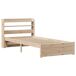 Estructura de cama individual para adultos 85x211 Estructura de cama individual para adultos 85x211 Blanco