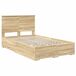 Estructura de cama 123x210 Estructura de cama 123x210 Madera Clara