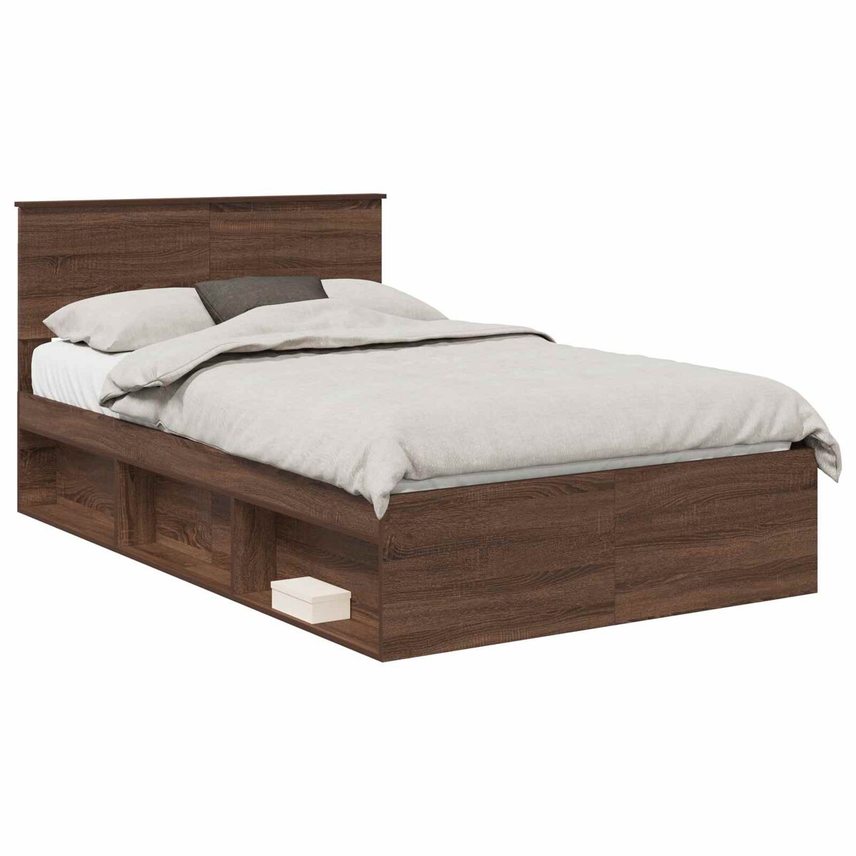 Estructura de cama 123x210 Roble