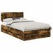 Estructura de cama 123x193 Estructura de cama 123x193 Marrón