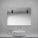 Espejos de baño 80x60 Espejos de baño 80x60 Plateado