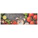 Alfombra de cocina Vegetales antideslizante multicolor 150x45 Alfombra de cocina Vegetales antideslizante multicolor 150x45 Multicolor