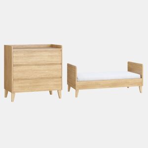 Berço evolutivo 70x140 cómoda 3 gavetas Vox Muve Madeira