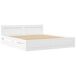 Estructura De Cama Doble Matrimonial 183x203 Estructura De Cama Doble Matrimonial 183x203 Blanco