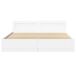 Estructura De Cama Doble Matrimonial 183x203 Estructura De Cama Doble Matrimonial 183x203 Blanco