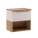 Conjunto de lavabo y columna de Riva Conjunto de lavabo y columna de Riva Beige