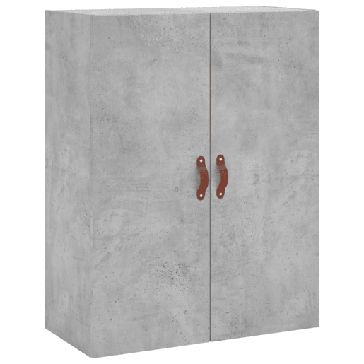 Armário alto - Bufete - Móvel de apoio 69,5x34x180 cm derivados de madeira cinza cimento pt904 Armário alto - Bufete - Móvel de apoio 69,5x34x180 cm derivados de madeira cinza cimento pt904