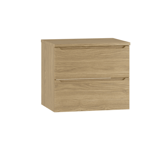 Móvel sob-vasque 60cm tampo lavatório Viggo Madeira