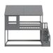 Cama litera 95x205 Cama litera 95x205 Gris