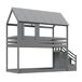 Cama litera 95x205 Cama litera 95x205 Gris