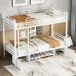 Cama litera 95x205 Cama litera 95x205 Blanco