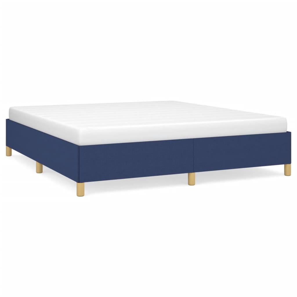 Estructura De Cama Doble Matrimonial 160x203 Azul