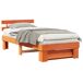 Estructura de cama simple para adultos 78x198 Estructura de cama simple para adultos 78x198 Marrón