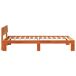 Estructura de cama simple para adultos 94x209 Estructura de cama simple para adultos 94x209 Marrón