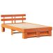 Estructura de cama simple para adultos 123x198 Estructura de cama simple para adultos 123x198 Marrón