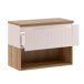 Conjunto de mueble y columna Riva Conjunto de mueble y columna Riva Beige