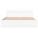 Estructura De Cama Doble Matrimonial 163x203 Estructura De Cama Doble Matrimonial 163x203 Blanco