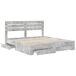 Estructura De Cama Doble Matrimonial 200x200 Estructura De Cama Doble Matrimonial 200x200 Gris