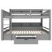 Cama litera 118x205 Cama litera 118x205 Blanco