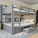Cama litera 118x205 Cama litera 118x205 Blanco