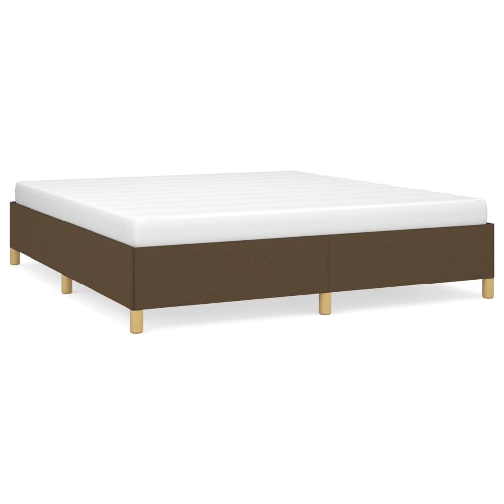 Estructura De Cama Doble Matrimonial 160x203 Marrón