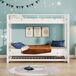 Cama litera 95x204 Cama litera 95x204 Blanco