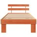 Estructura de cama simple para adultos 78x198 Estructura de cama simple para adultos 78x198 Marrón
