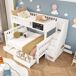 Cama litera 252x140 Cama litera 252x140 Blanco