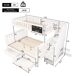 Cama litera 252x140 Cama litera 252x140 Blanco
