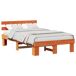 Estructura de cama simple para adultos 123x198 Estructura de cama simple para adultos 123x198 Marrón