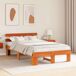 Estructura de cama simple para adultos 123x198 Estructura de cama simple para adultos 123x198 Marrón