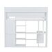 Cama litera Cama litera Blanco