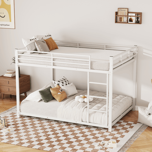 Beliche de ferro para crianças 140x200 cm - Branco Beliche de ferro para crianças 140x200 cm - Branco