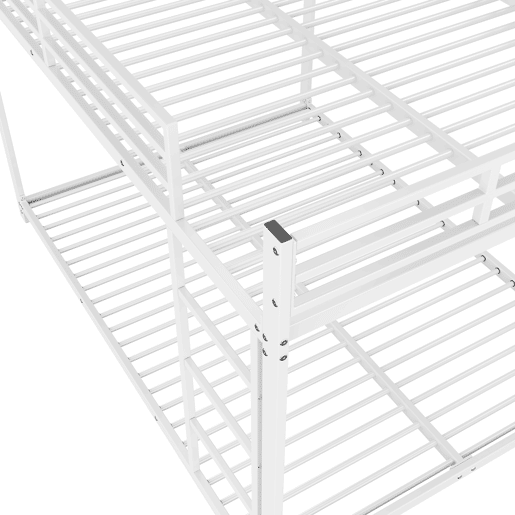 Beliche de ferro para crianças 140x200 cm - Branco Beliche de ferro para crianças 140x200 cm - Branco