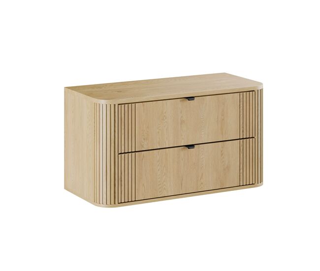 Mueble bajo lavabo 100cm encimera mila madera