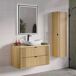 Mueble bajo lavabo encimera Mila Madera 100 Mueble bajo lavabo encimera Mila Madera 100 Roble