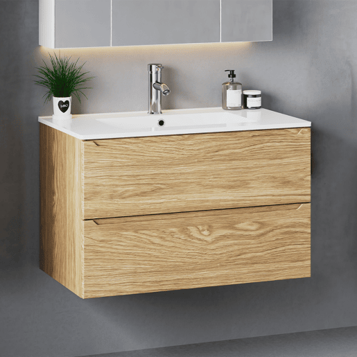 Móvel sob-vasque 80cm Viggo Madeira Móvel sob-vasque 80cm Viggo Madeira