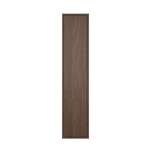 Conjunto móvel sob-lavatório 60cm e coluna Elias Madeira escura