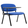 silla conferencia Ken con mesa plegable & en tela Azul 71X53X81 cm