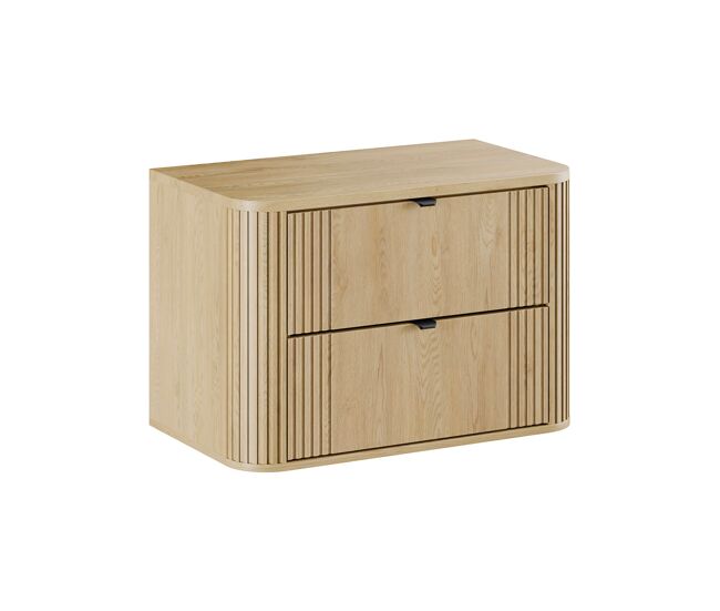 Mueble bajo lavabo 80cm encimera Mila Madera