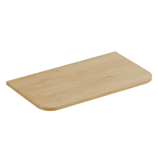 Móvel toucador 80 cm tampo Mila Madeira