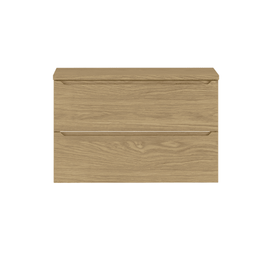Móvel sob-vasque 80cm tampo lavatório Viggo Madeira